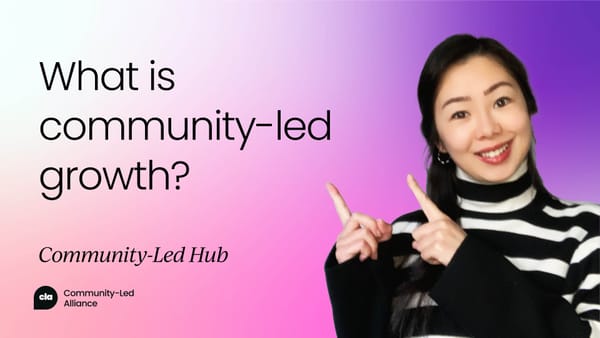 What is community-led growth? | Video